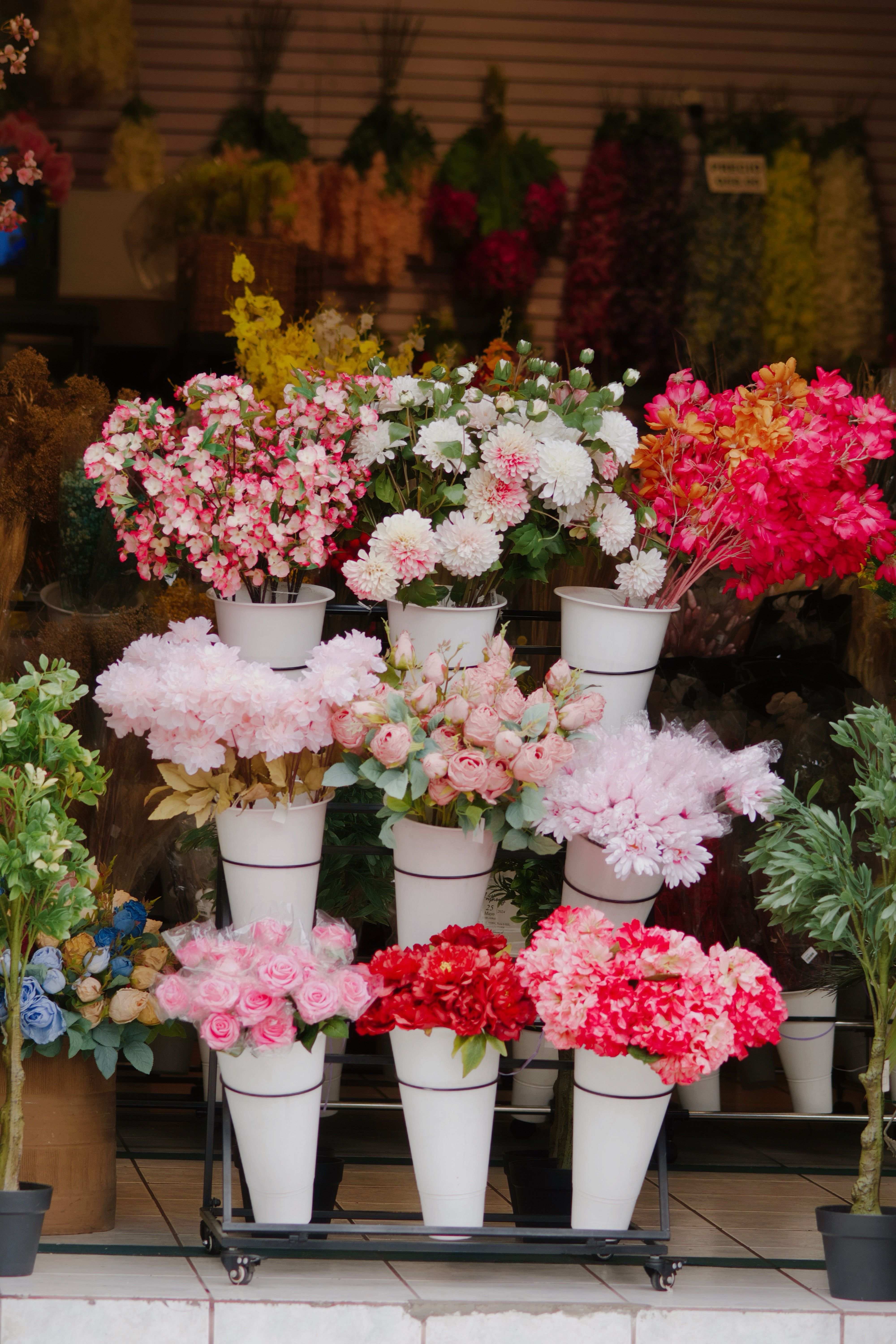 Luxury flower box arrangement